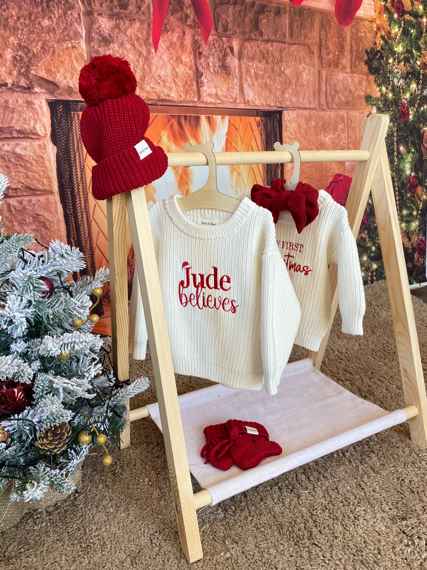 Chunky Knit Christmas Sweater - Personalised