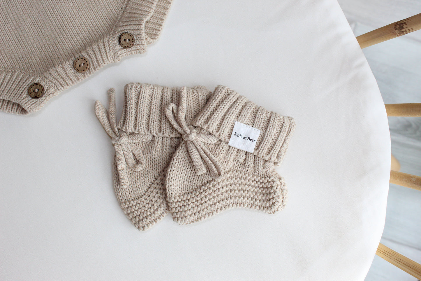 Booties - Beige