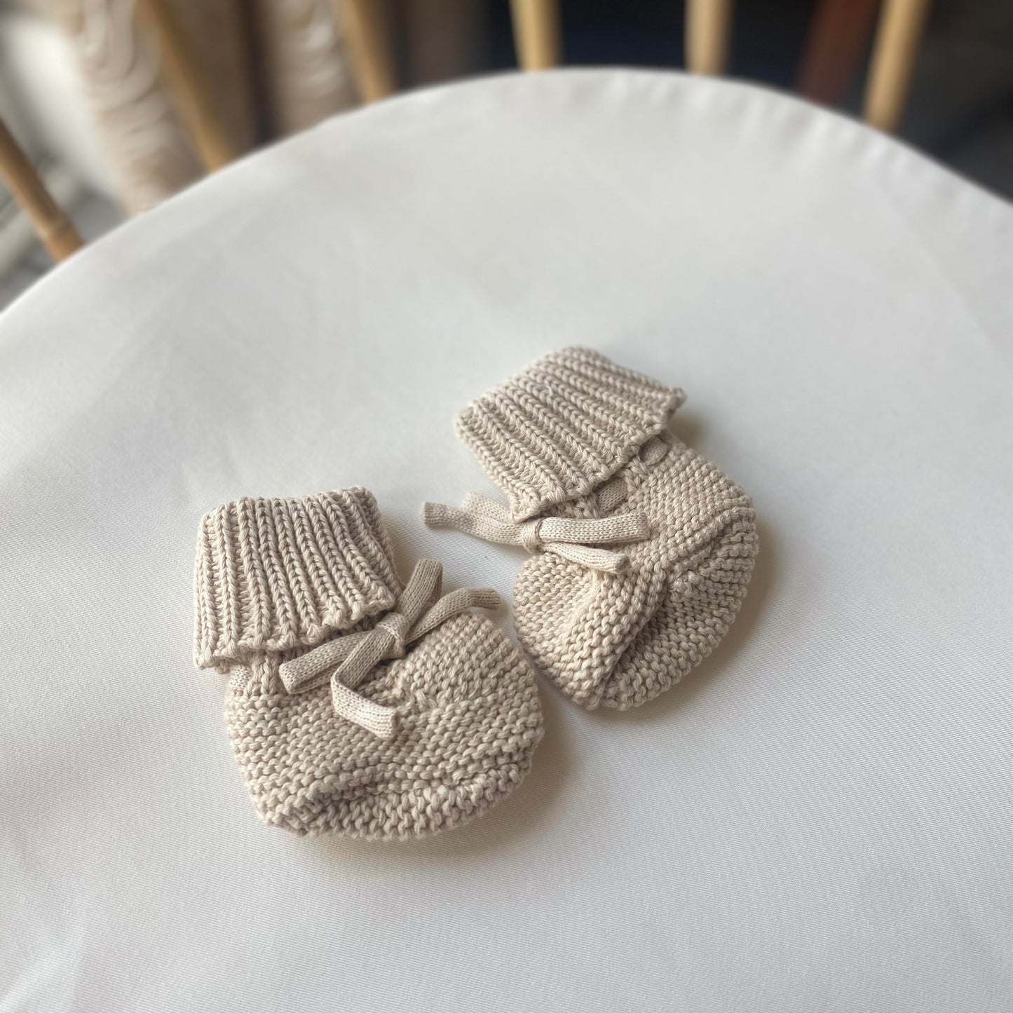 Booties - Beige