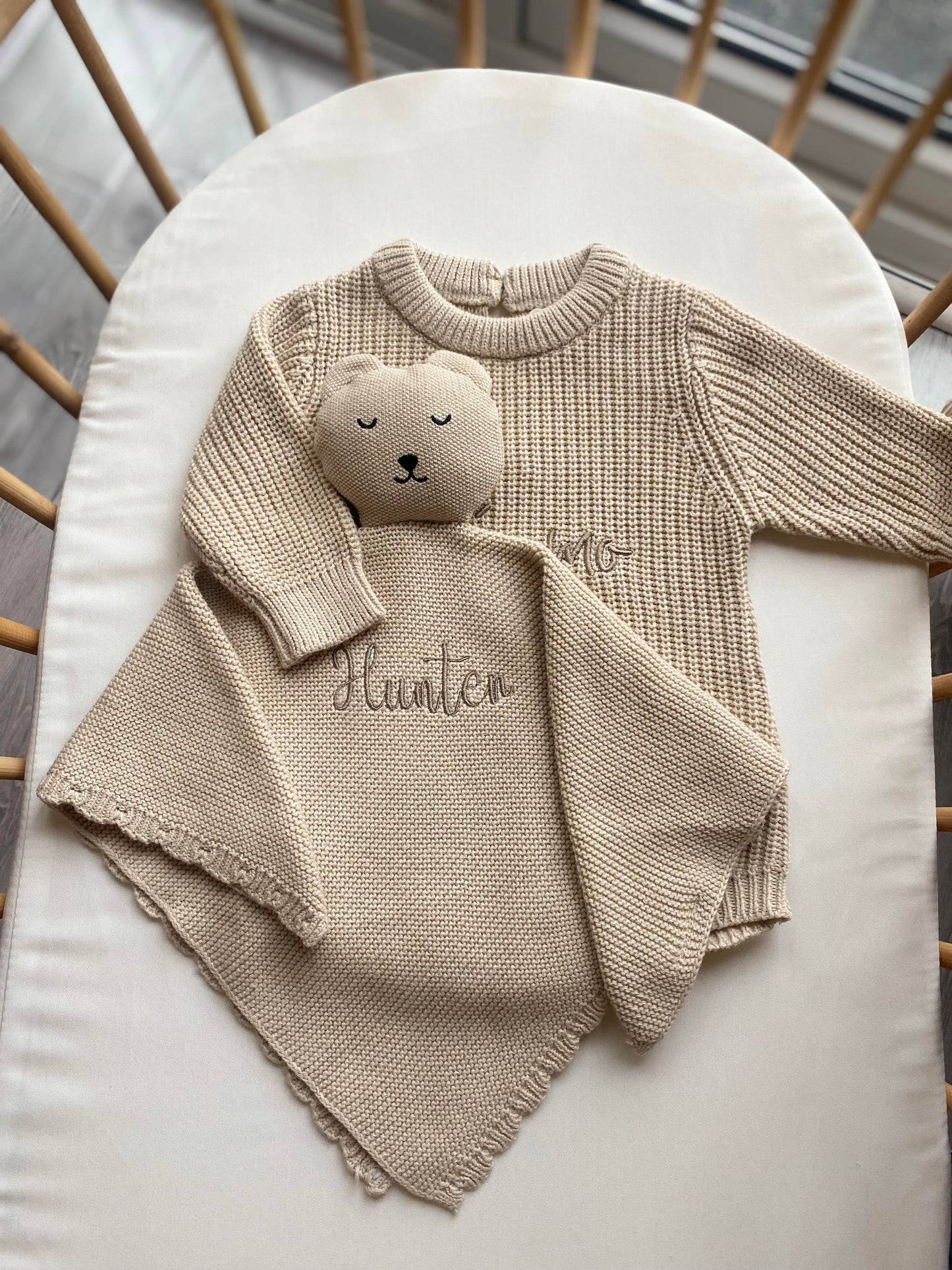 Bear Comforter - Beige