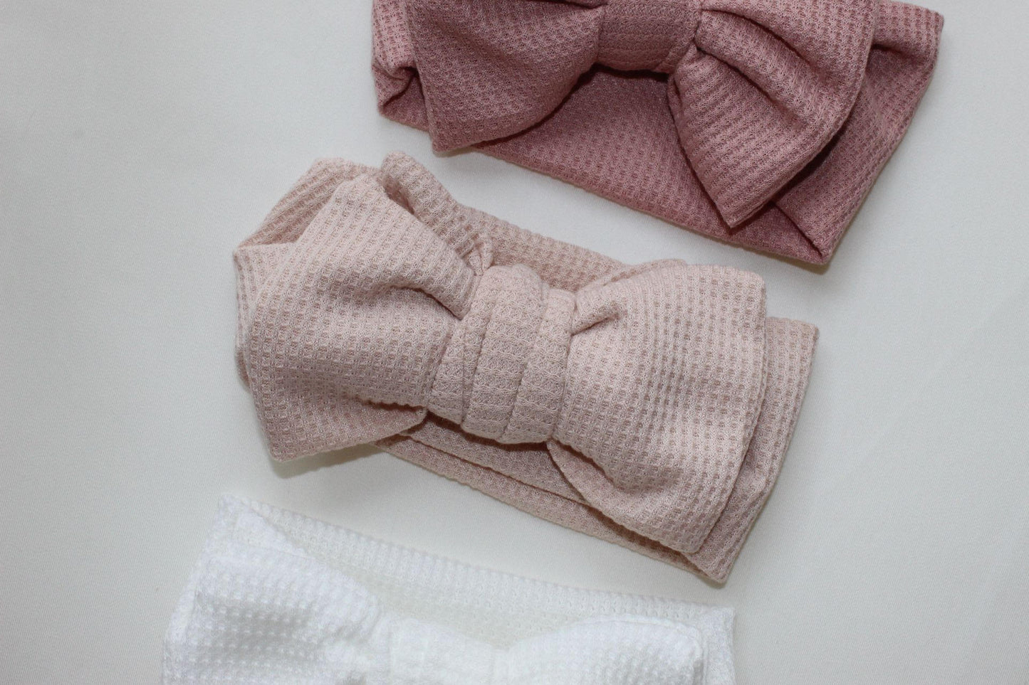 Ribbed Headband - Pearl Pink