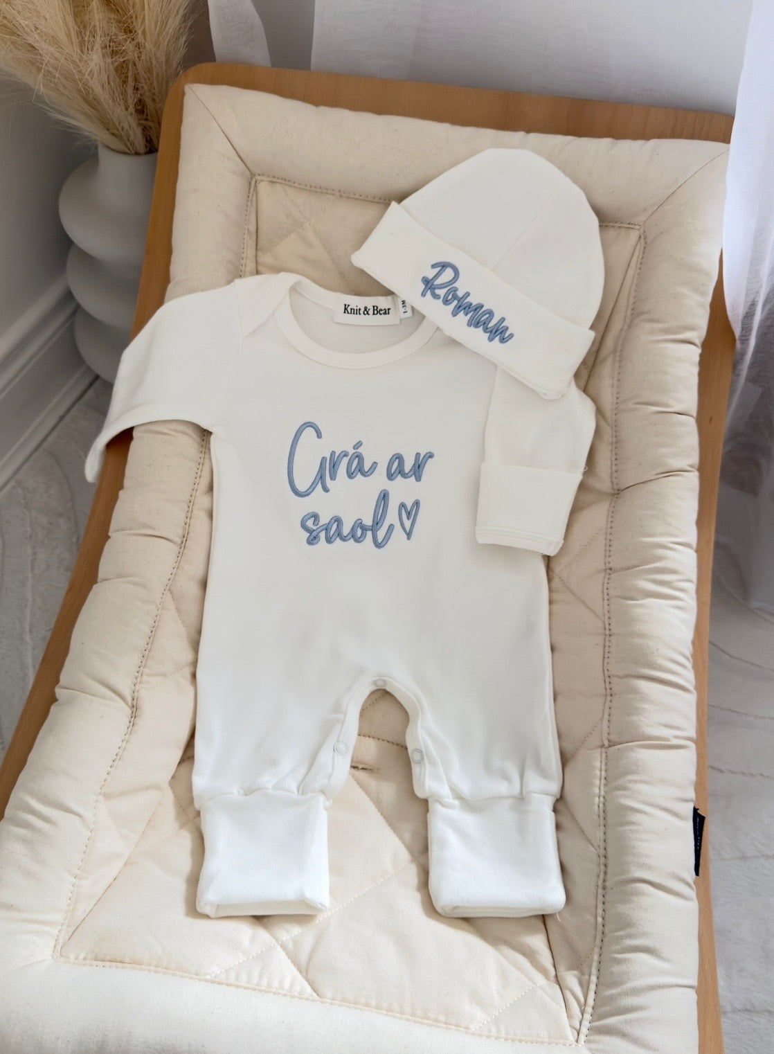 Onesie and Hat set - Custom Personalisation