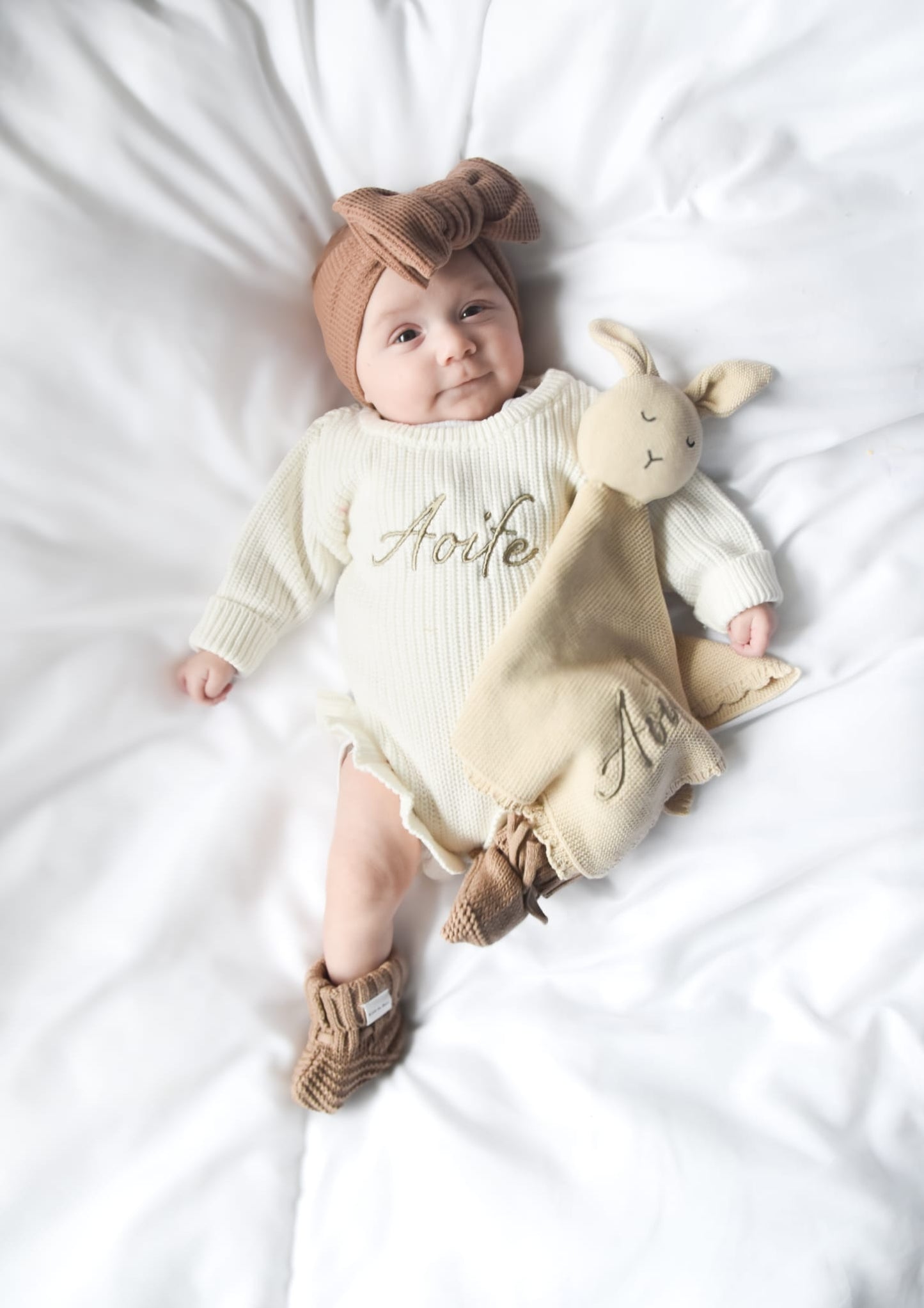 Frill Romper - Milk White