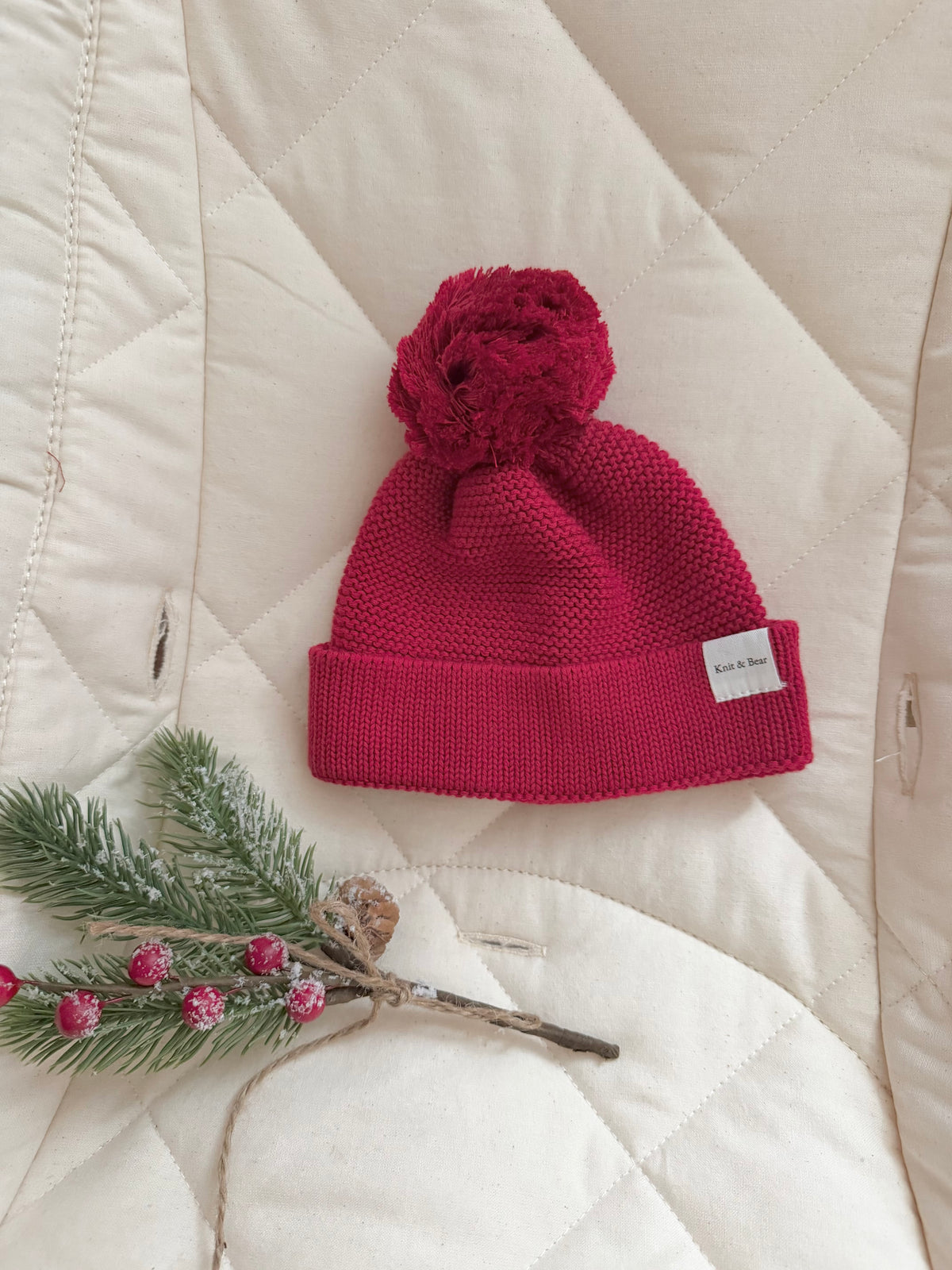Beanie - Christmas Red