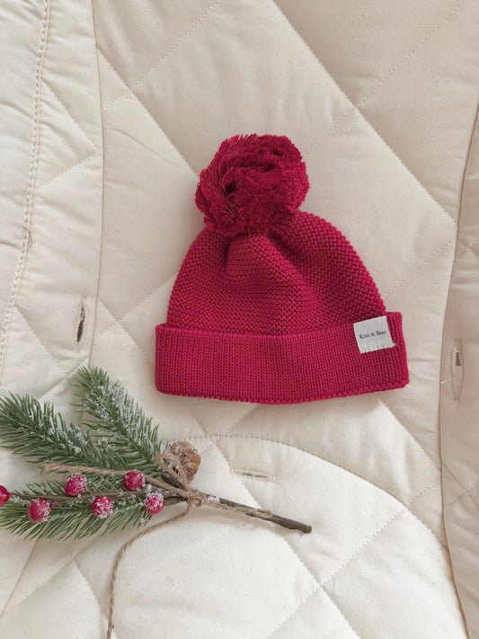 Beanie - Christmas Red