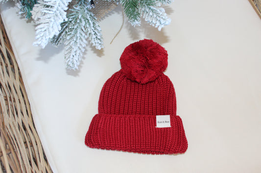 Beanie - Christmas Red