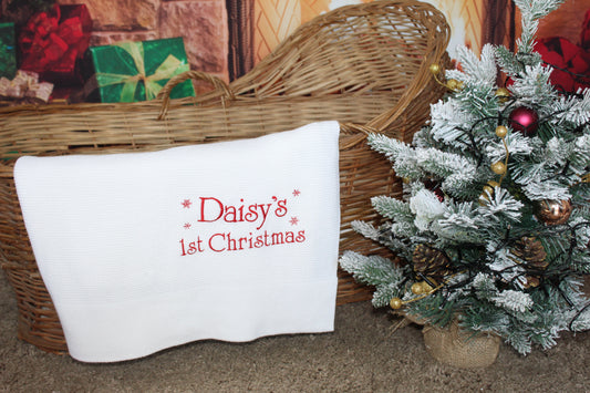 My First Christmas Blanket