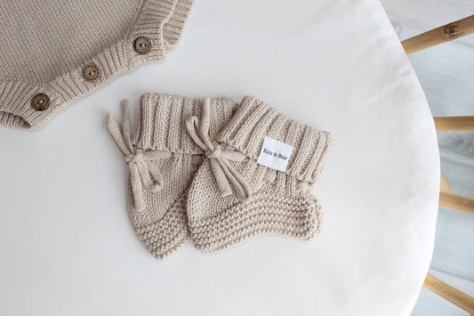 Booties - Beige