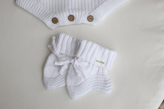 Booties - White