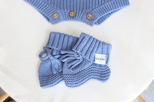 Booties - Deep Blue