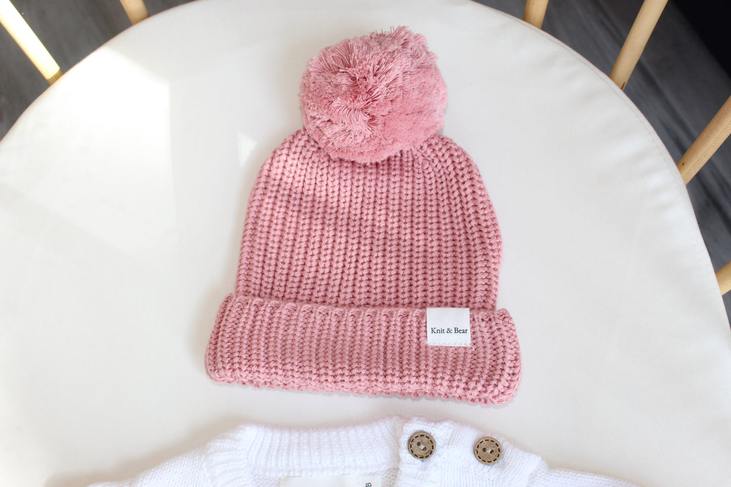 Beanie - Dusky Pink