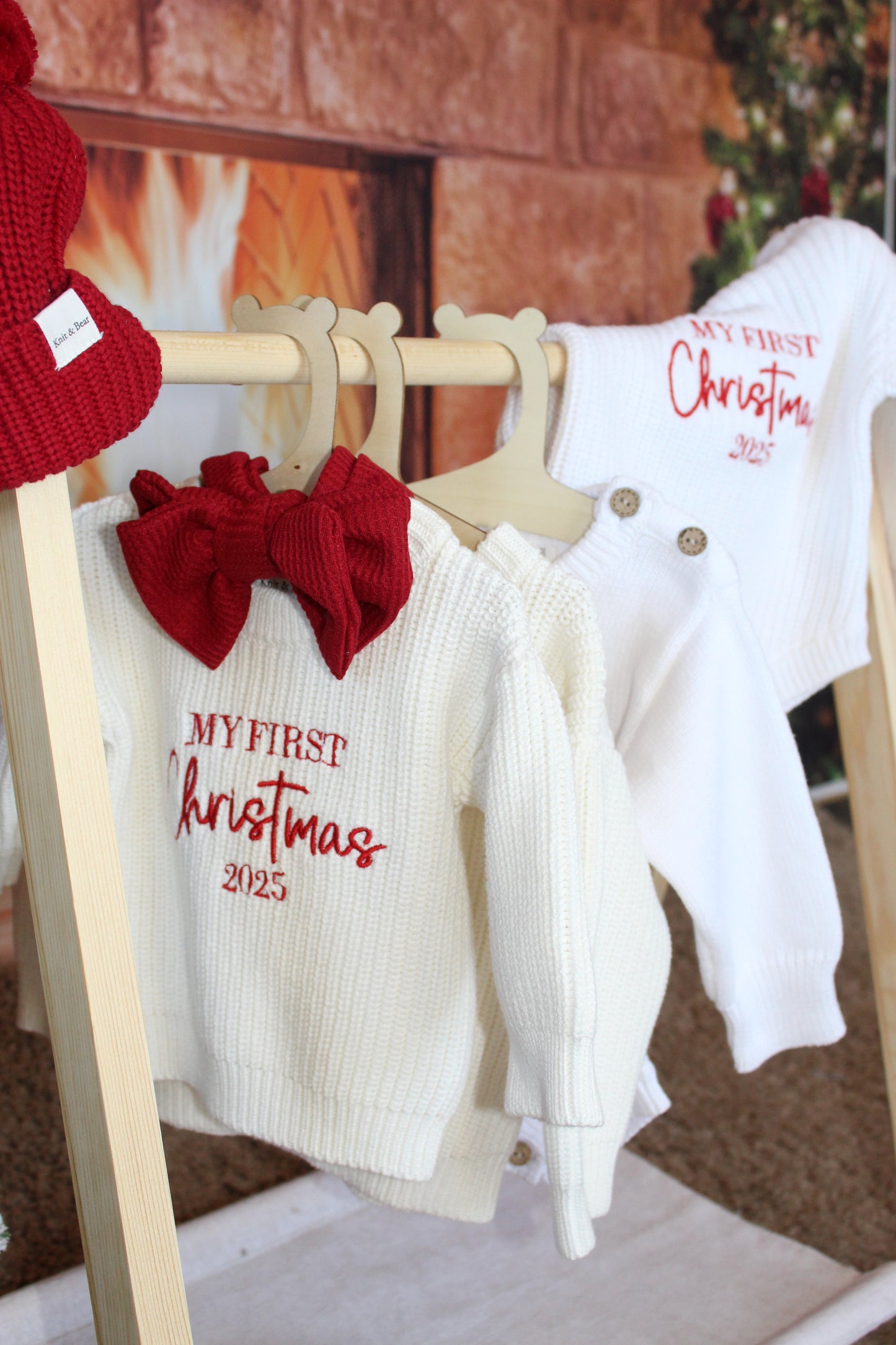 My First Christmas - Chunky Knit Sweater