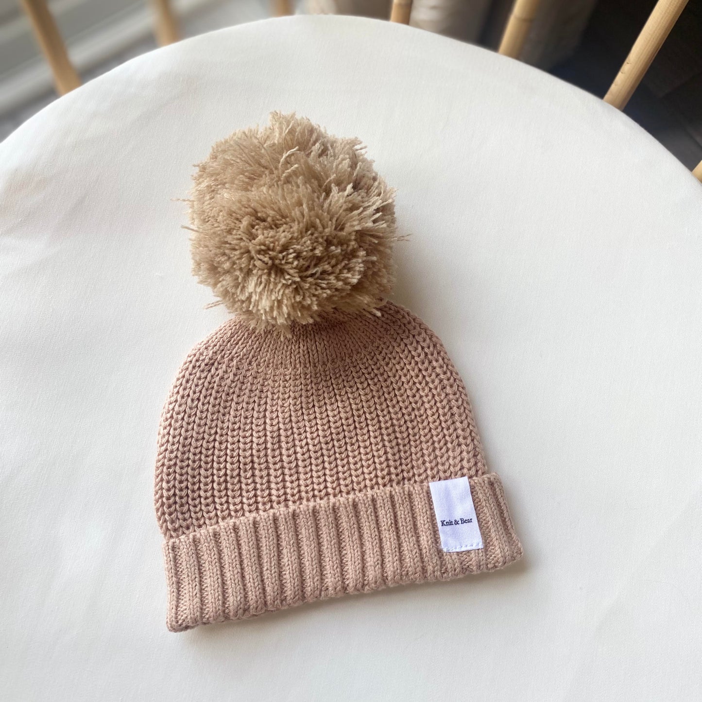 Beanie - Light Brown