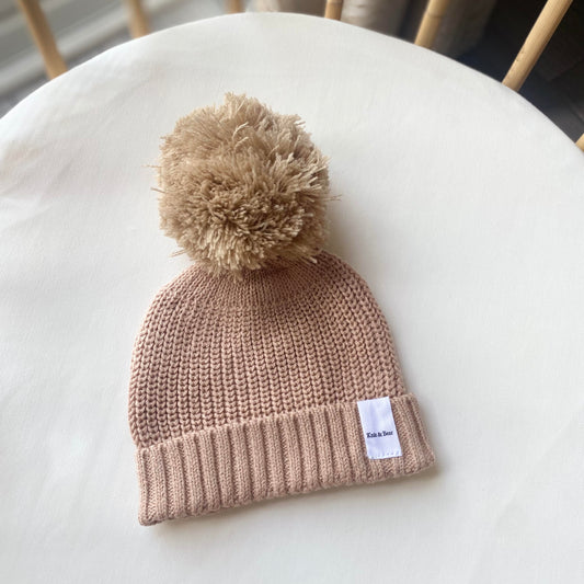 Beanie - Light Brown