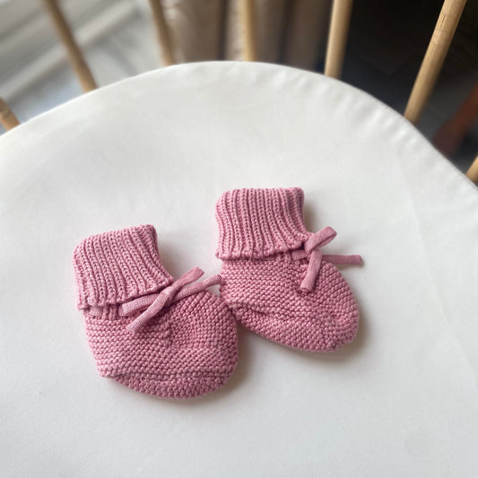 Booties - Blush Pink