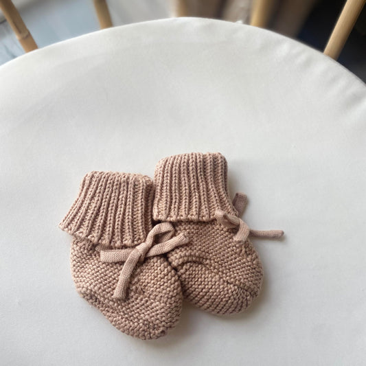 Booties - Light Brown