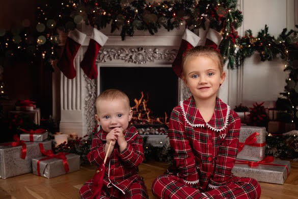 Boys Tartan Christmas Pyjamas - Pre Order